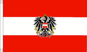 Austria Crest Flag