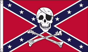 Rebel Pirate Flag