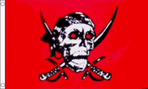 Red Skull Flag