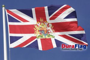 Union Jack Crest Duraflag Premium Quality Flag