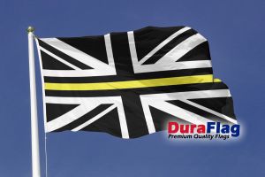 Union Jack Thin Yellow Line Duraflag Premium Quality Flag