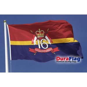 16th/5th Queens Royal Lancers Duraflag Premium Quality Flag