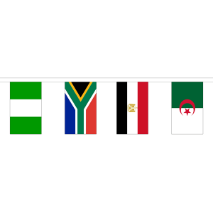 54 African Nations Bunting (16m Length)