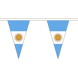 Argentina Triangle Bunting