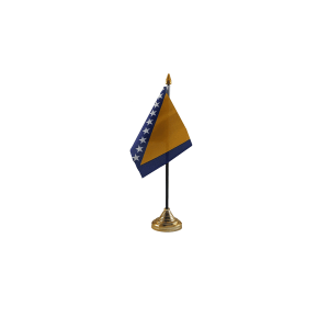 Bosnia and Herzegovina Small Table Flags (12 Pack)