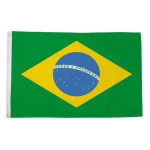 Brazil NYLON Flag