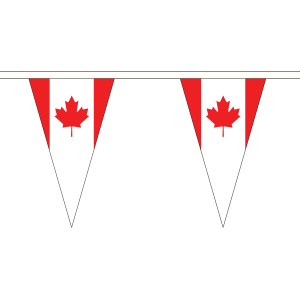 Canada Triangle Bunting