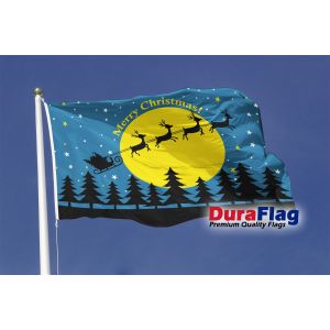 Christmas Moon Duraflag Premium Quality Flag