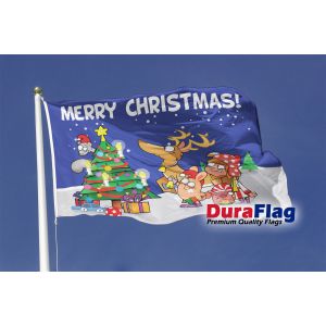 Christmas Scene Duraflag Premium Quality Flag