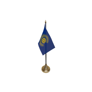 Commonwealth (New) Small Table Flags (12 Pack)