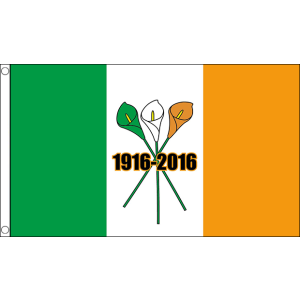 Easter Rising 1916-2016 (Lilies) Flag
