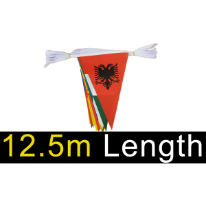 24 European Nations Triangle Bunting (12m Length)
