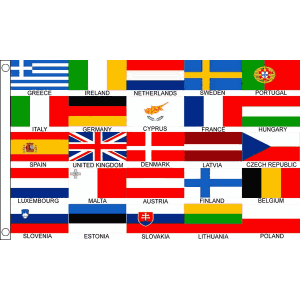 Euro 25 Nations Flag