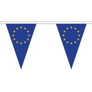 European Union (EU) Triangle Bunting