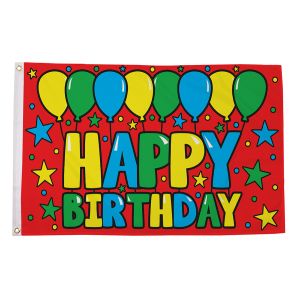 Happy Birthday Red Flag