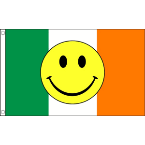 Ireland Smiley Face Flag