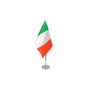 Italy Satin Table Flag (Flag only)