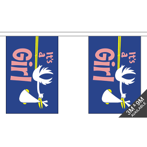 Its a Girl Bunting