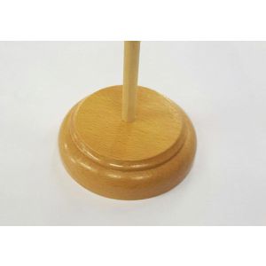 1 Hole Wooden Base (For Large Hand Flags)