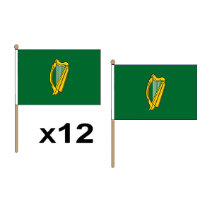 Leinster Hand Flags (12 Pack)