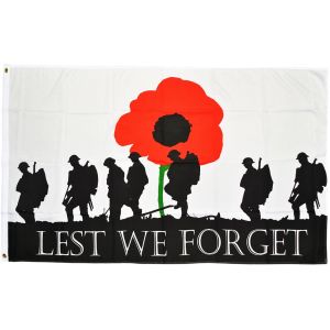 Lest We Forget (Army) Flag
