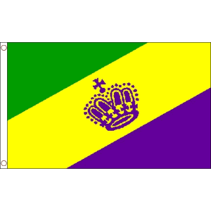 Mardi Gras Flag