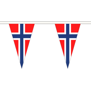Norway Triangle Bunting