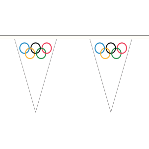 Olympic Triangle Bunting