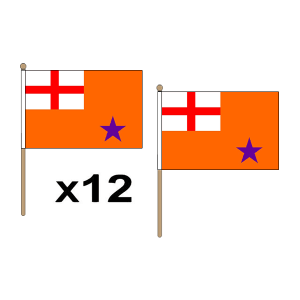 Orange Order Hand Flags (12 Pack)