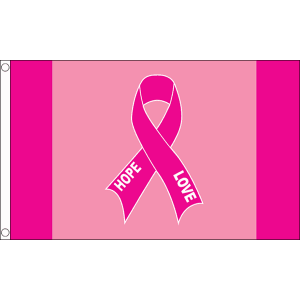 Pink Ribbon Flag