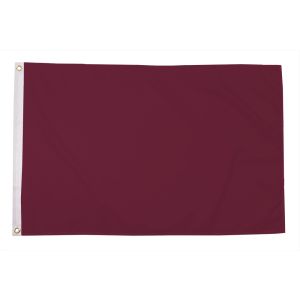Plain Maroon Flag