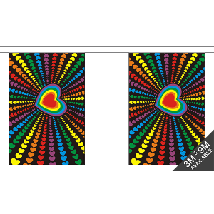 Rainbow Love Bunting