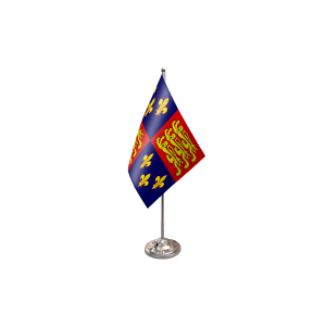 Royal Banner 16th Century Satin Table Flag (Flag only)