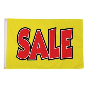 Sale Yellow Flag