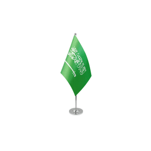 Saudi Arabia Satin Table Flag (Flag only)