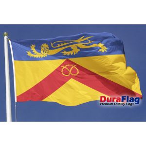 Staffordshire Old (With Crest) Duraflag Premium Quality Flag