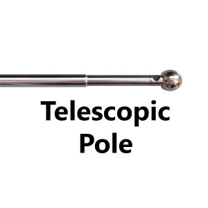 Chrome Pole - Telescopic