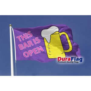This Bar Is Open Duraflag Premium Quality Flag