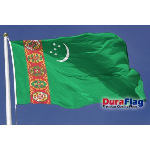 Turkmenistan Duraflag Premium Quality Flag