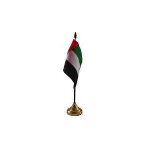 United Arab Emirates Small Table Flags (12 Pack)