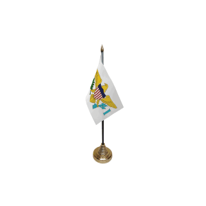 US Virgin Islands Small Table Flags (12 Pack)