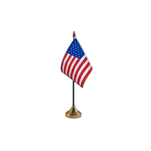 USA Small Table Flags (12 Pack)