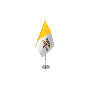 Vatican City Satin Table Flag (Flag only)