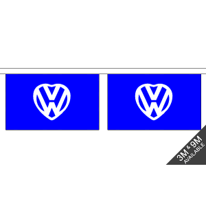VW Love Horizontal Bunting