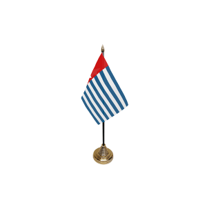 West Papua Small Table Flags (12 Pack)